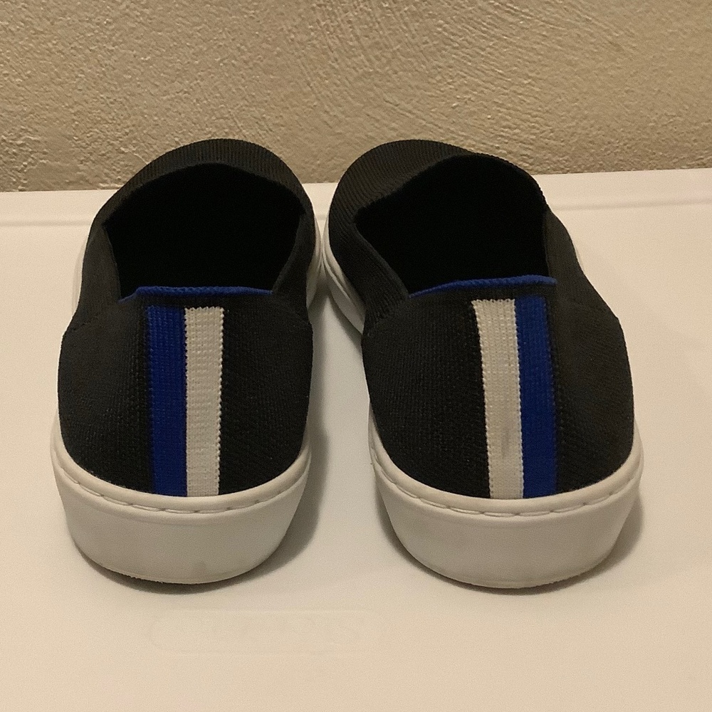 ROTHY’S| Black Slip on Sneaker Sz 8 Casual Comfort - Picture 6 of 11